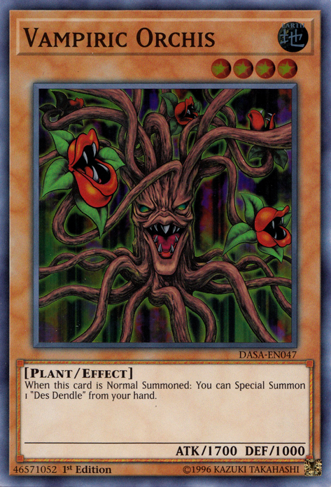 Vampiric Orchis [DASA-EN047] Super Rare Yu-Gi-Oh!