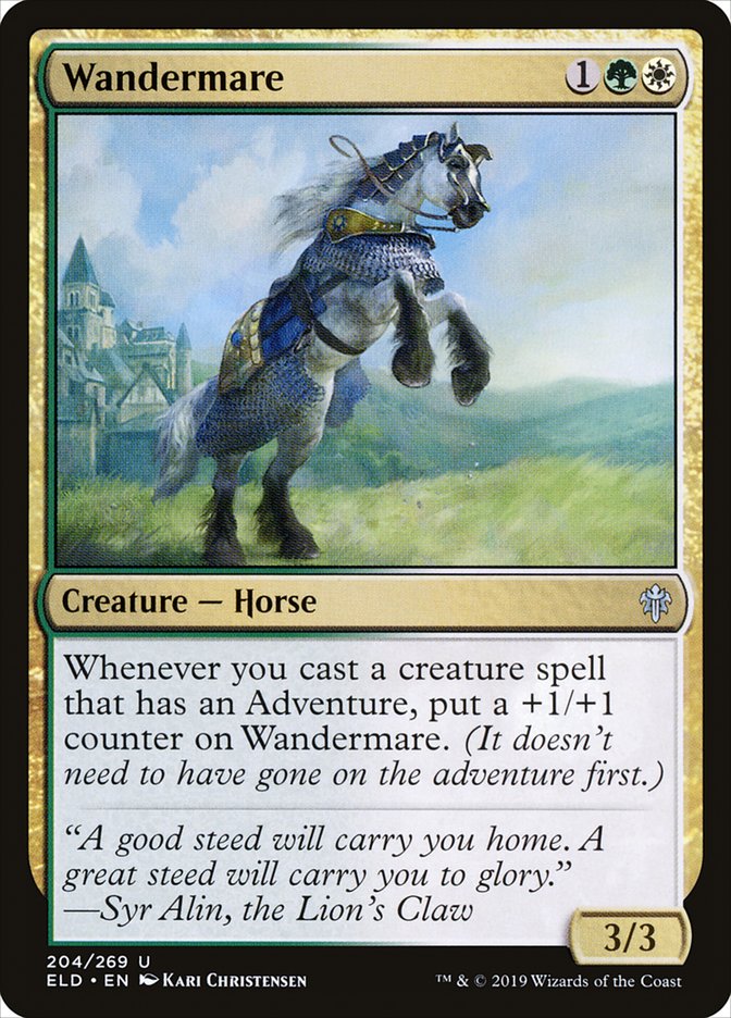 Wandermare [Throne of Eldraine] Magic: The Gathering