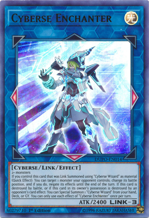 Cyberse Enchanter [DUPO-EN014] Ultra Rare Yu-Gi-Oh!