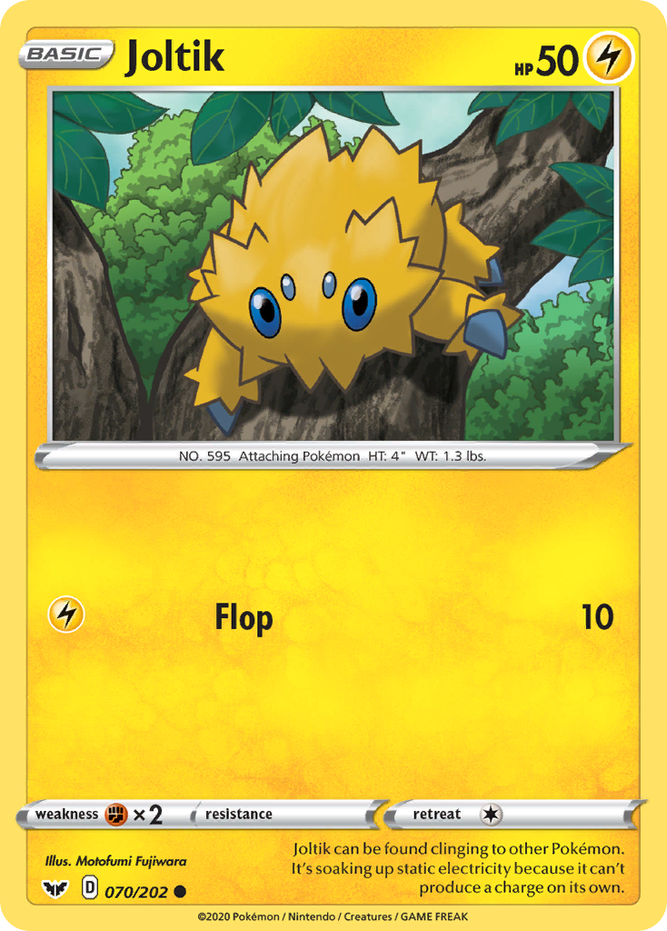 Joltik (070/202) [Sword & Shield: Base Set] Pokémon