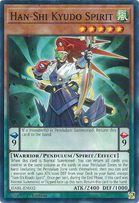 Han-Shi Kyudo Spirit [DABL-EN032] Common Yu-Gi-Oh!