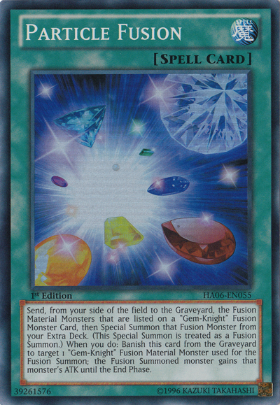 Particle Fusion [HA06-EN055] Super Rare Yu-Gi-Oh!