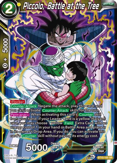 Piccolo, Battle at the Tree (BT15-100) [Saiyan Showdown] Dragon Ball Super