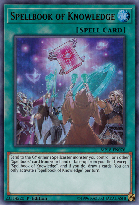 Spellbook of Knowledge [MP18-EN076] Ultra Rare Yu-Gi-Oh!