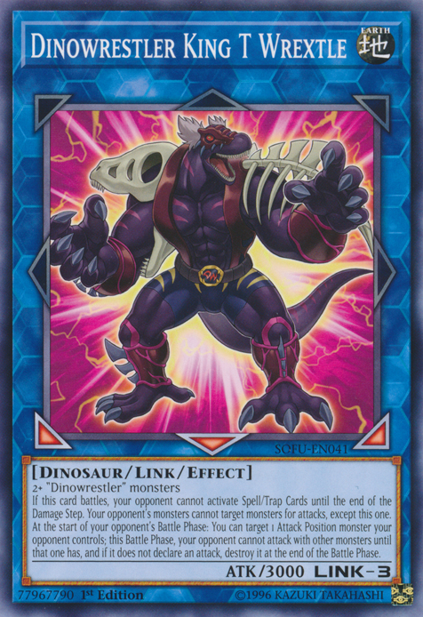 Dinowrestler King T Wrextle [SOFU-EN041] Common Yu-Gi-Oh!