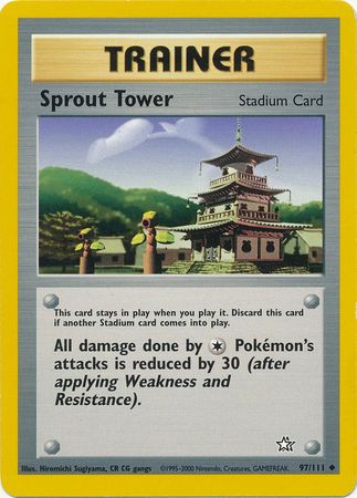 Sprout Tower (97/111) [Neo Genesis Unlimited] Pokémon