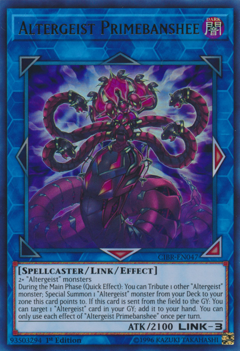 Altergeist Primebanshee [CIBR-EN047] Ultra Rare Yu-Gi-Oh!