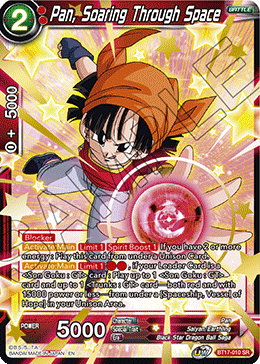 Pan, Soaring Through Space (BT17-010) [Ultimate Squad] Dragon Ball Super