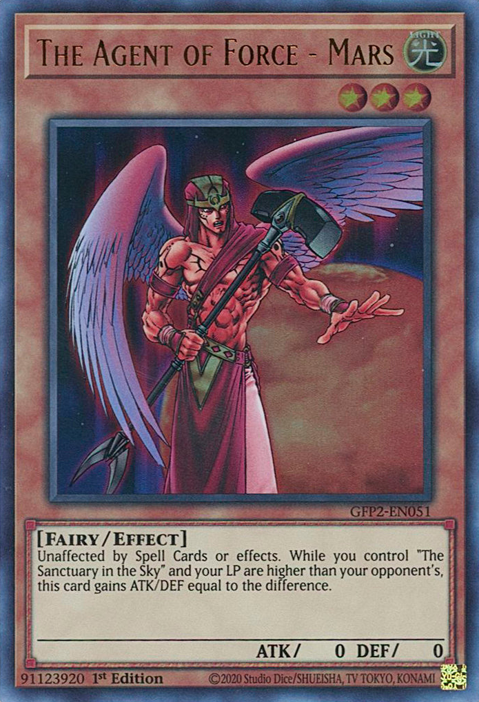The Agent of Force - Mars [GFP2-EN051] Ultra Rare Yu-Gi-Oh!