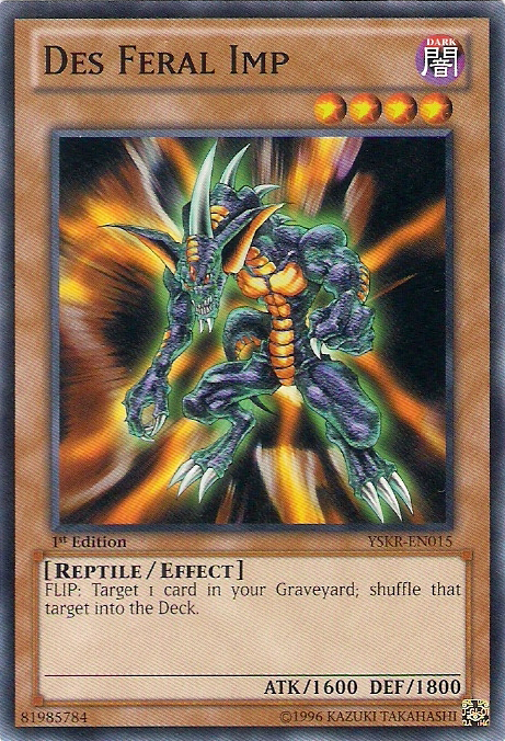 Des Feral Imp [YSKR-EN015] Common Yu-Gi-Oh!