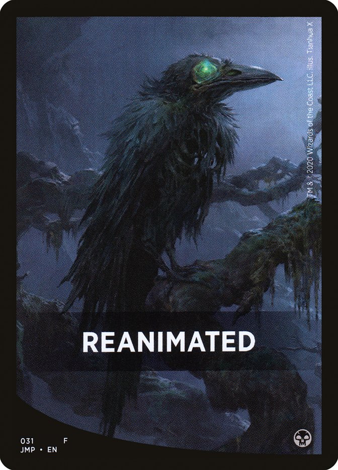 Reanimated Theme Card [Jumpstart Front Cards] Magic: The Gathering