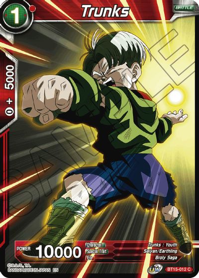 Trunks (BT15-012) [Saiyan Showdown] Dragon Ball Super