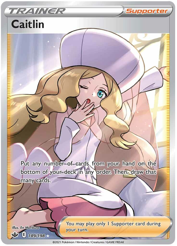 Caitlin (189/198) [Sword & Shield: Chilling Reign] Pokémon