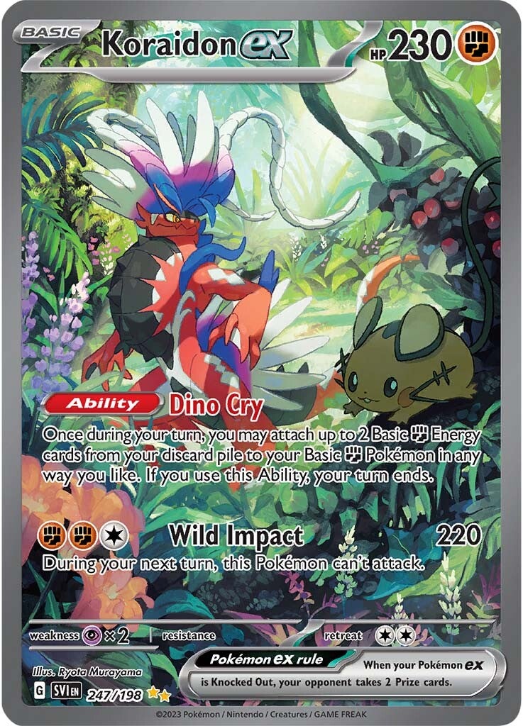 Koraidon ex (247/198) [Scarlet & Violet: Base Set] Pokémon