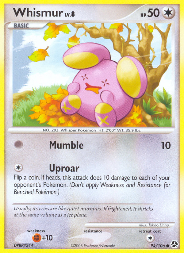 Whismur (94/106) [Diamond & Pearl: Great Encounters] Pokémon