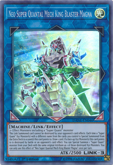 Neo Super Quantal Mech King Blaster Magna [DANE-EN046] Super Rare Yu-Gi-Oh!