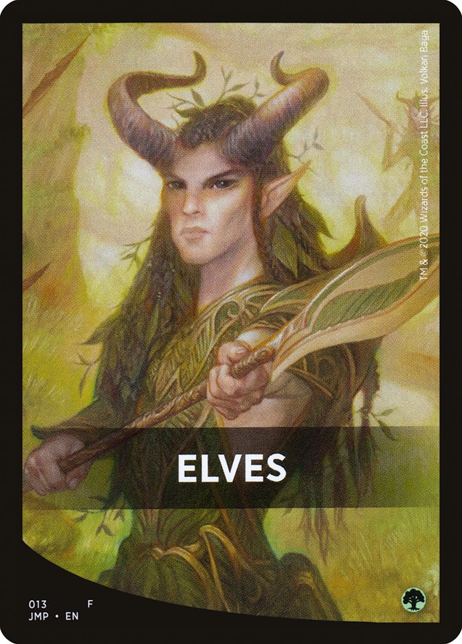 Elves Theme Card [Jumpstart Front Cards] Magic: The Gathering