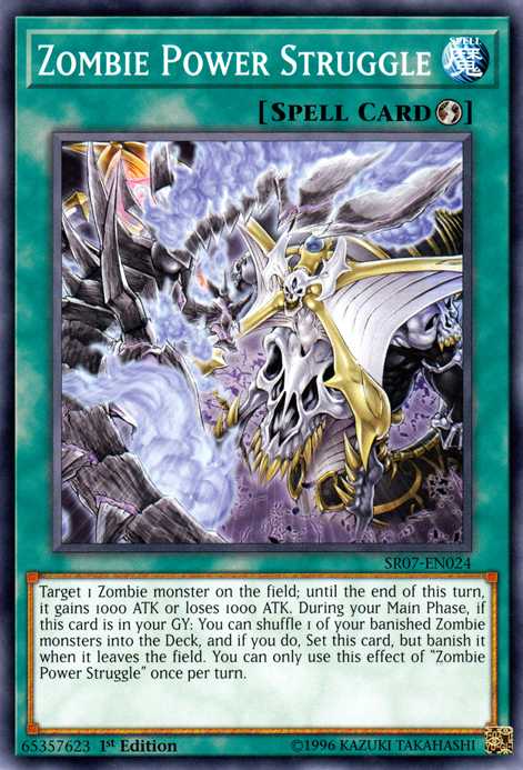 Zombie Power Struggle [SR07-EN024] Common Yu-Gi-Oh!