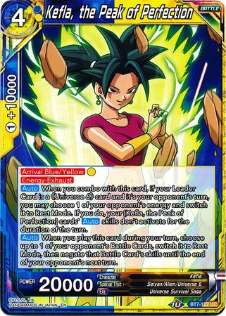 Kefla, the Peak of Perfection (BT7-122) [Assault of the Saiyans] Dragon Ball Super