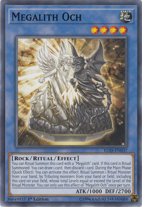 Megalith Och [IGAS-EN037] Common Yu-Gi-Oh!