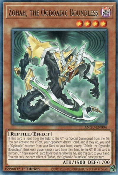 Zohah, the Ogdoadic Boundless (Rare) [ANGU-EN004] Rare Yu-Gi-Oh!