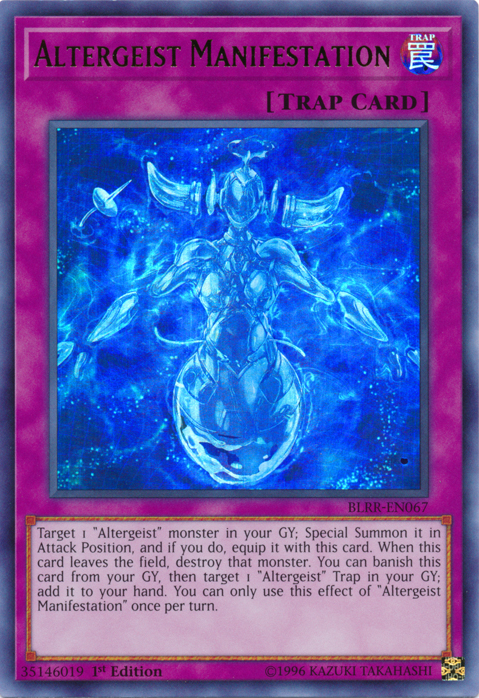 Altergeist Manifestation [BLRR-EN067] Ultra Rare Yu-Gi-Oh!