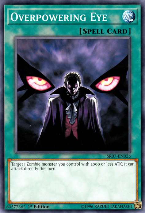 Overpowering Eye [SR07-EN026] Common Yu-Gi-Oh!