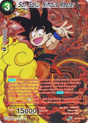 Son Goku, Nimbus Master (DB3-003) [Collector's Selection Vol. 2] Dragon Ball Super