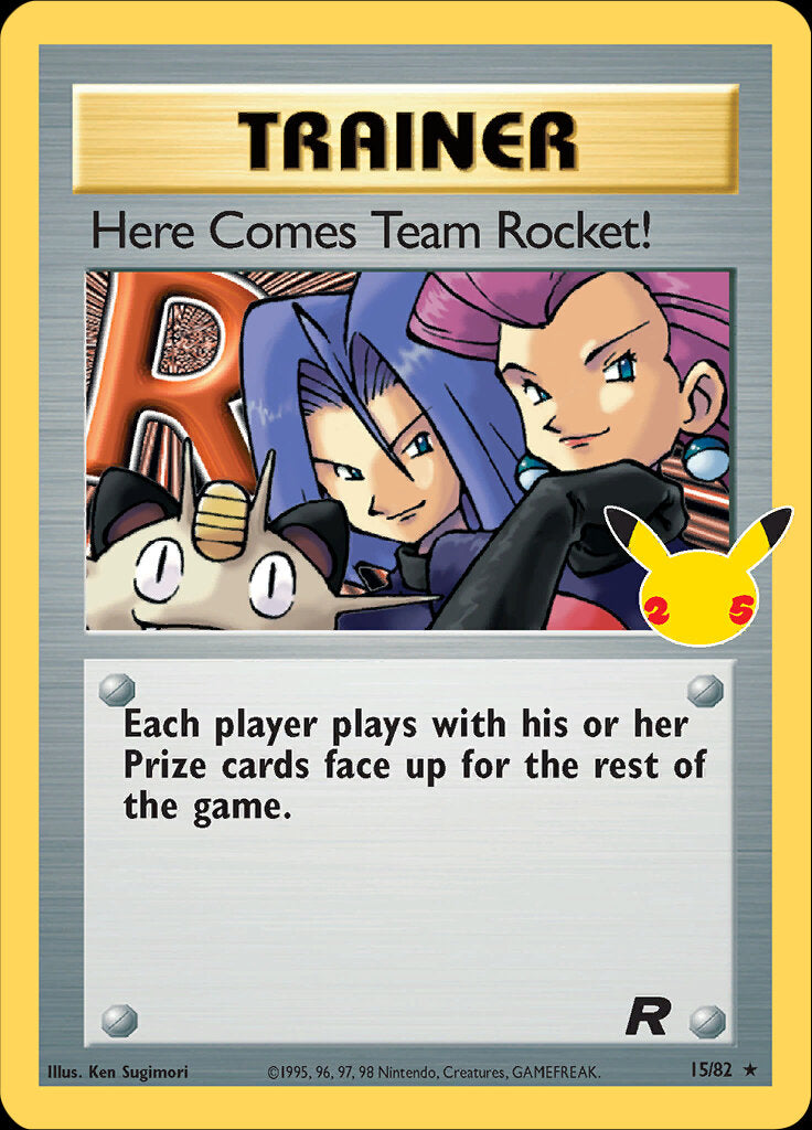 Here Comes Team Rocket! (15/82) [Celebrations: 25th Anniversary - Classic Collection] Pokémon