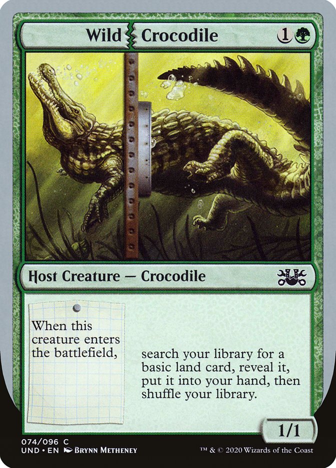 Wild Crocodile [Unsanctioned] Magic: The Gathering
