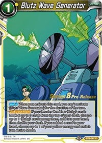 Blutz Wave Generator (BT8-087_PR) [Malicious Machinations Prerelease Promos] Dragon Ball Super