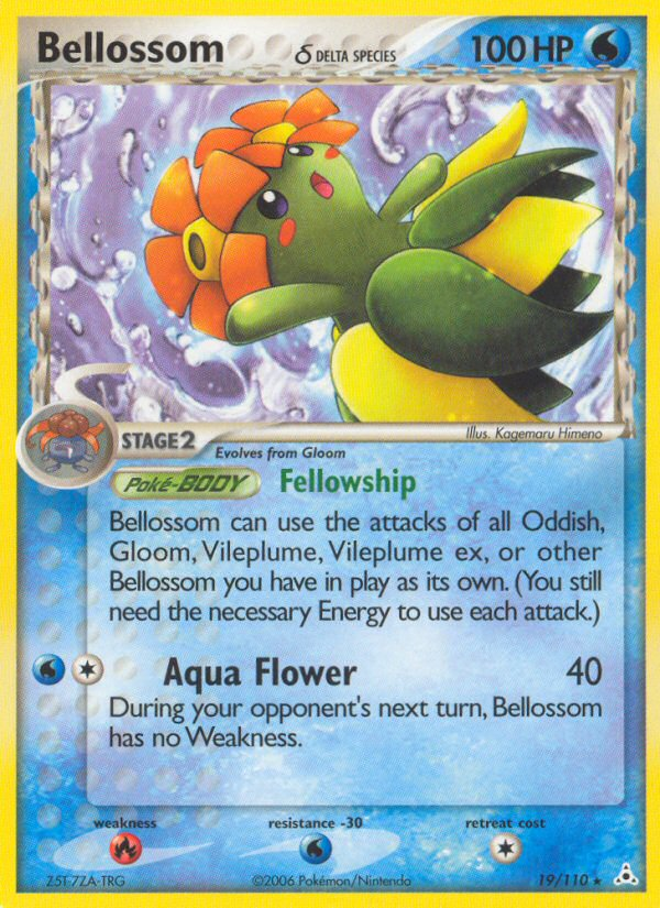 Bellossom (19/110) (Delta Species) [EX: Holon Phantoms] Pokémon