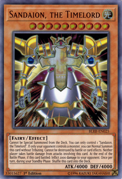 Sandaion, the Timelord [BLRR-EN025] Ultra Rare Yu-Gi-Oh!