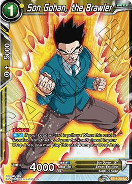 Son Gohan, the Brawler (BT14-098) [Cross Spirits] Dragon Ball Super