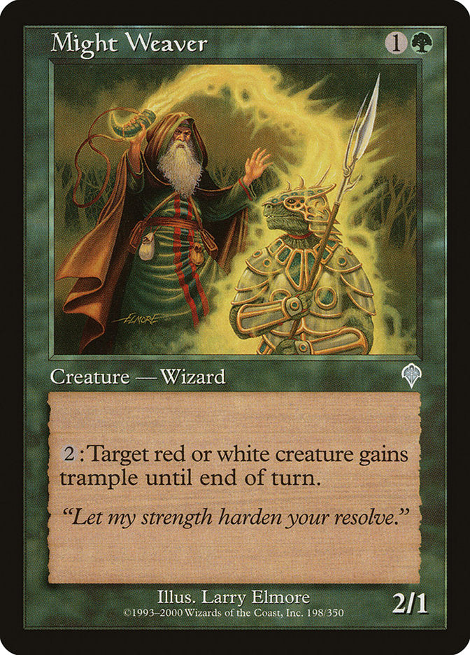 Might Weaver [Invasion] Magic: The Gathering