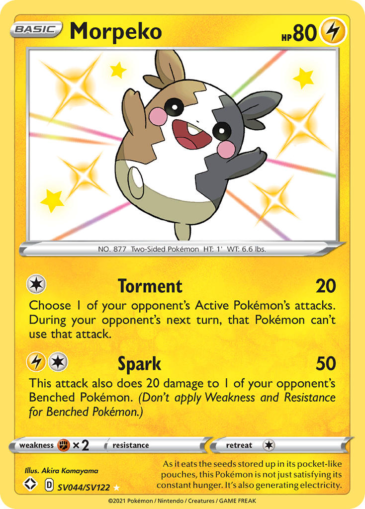 Morpeko (SV044/SV122) [Sword & Shield: Shining Fates] Pokémon