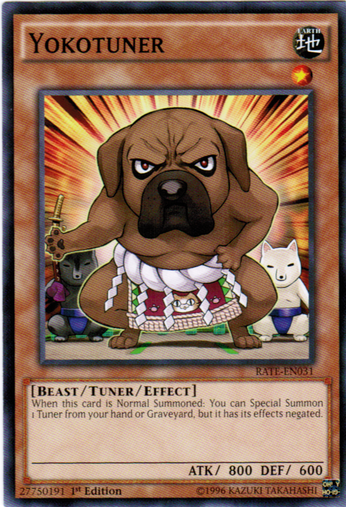 Yokotuner [RATE-EN031] Common Yu-Gi-Oh!