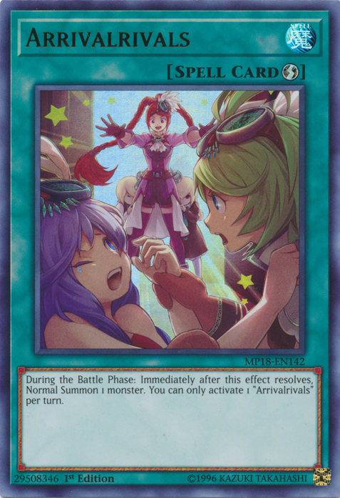 Arrivalrivals [MP18-EN142] Ultra Rare Yu-Gi-Oh!