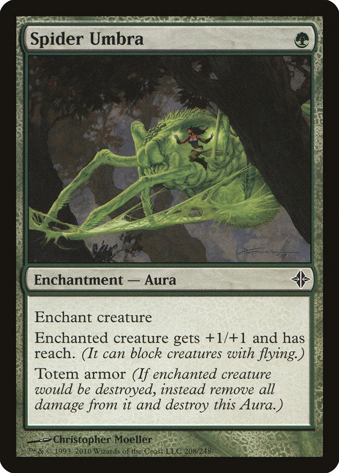 Spider Umbra [Rise of the Eldrazi] Magic: The Gathering