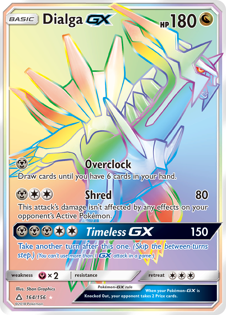 Dialga GX (164/156) [Sun & Moon: Ultra Prism] Pokémon