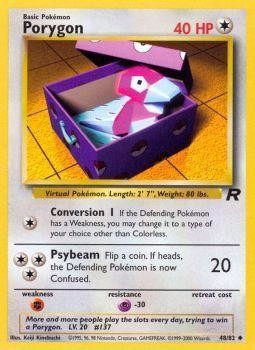 Porygon (48/82) [Team Rocket Unlimited] Pokémon