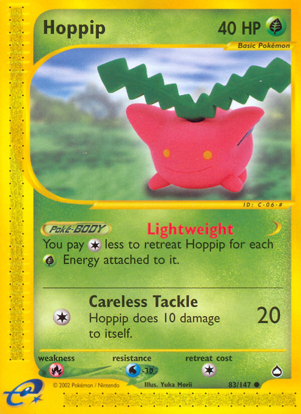 Hoppip (83/147) [Aquapolis] Pokémon