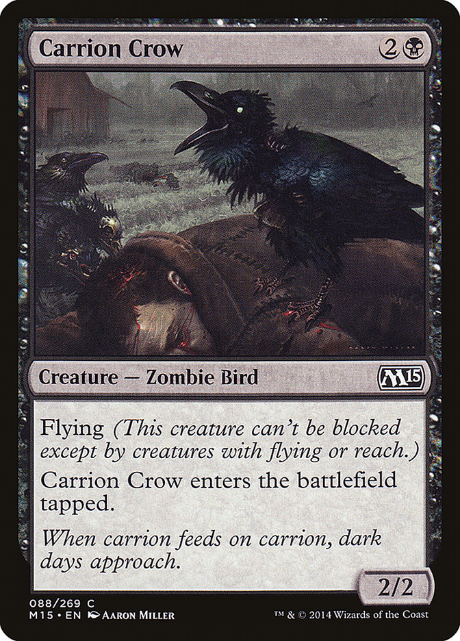 Carrion Crow [Magic 2015] Magic: The Gathering