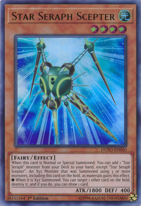 Star Seraph Scepter [DUPO-EN060] Ultra Rare Yu-Gi-Oh!