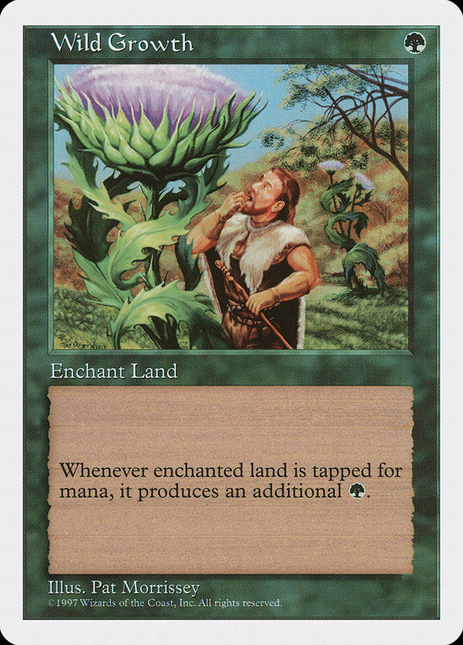 Wild Growth [Fifth Edition] Magic: The Gathering