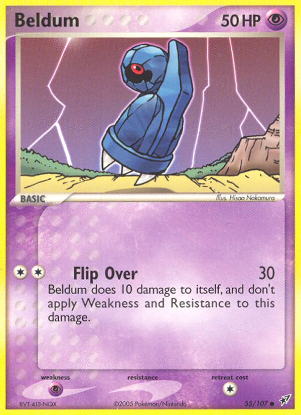 Beldum (55/107) [EX: Deoxys] Pokémon