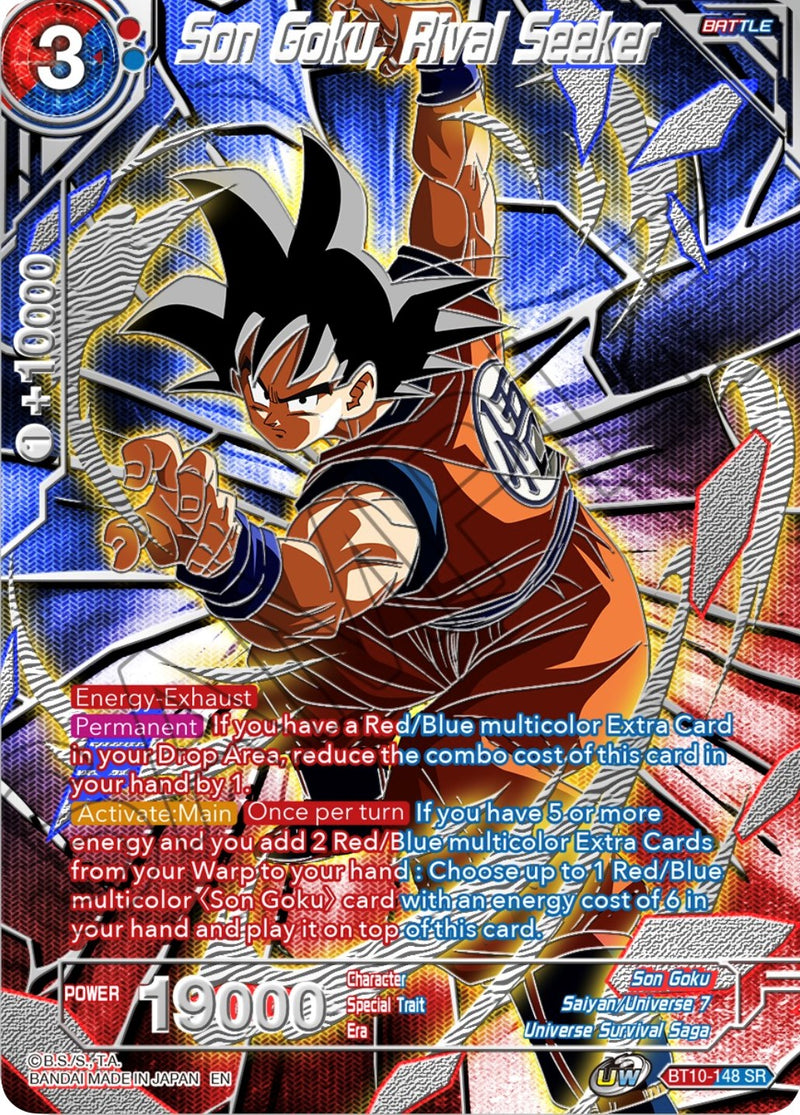 Son Goku, Rival Seeker (BT10-148) [Collector's Selection Vol. 3] Dragon Ball Super