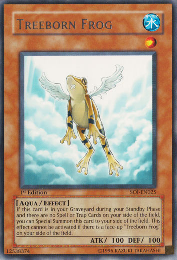 Treeborn Frog [SOI-EN025] Rare Yu-Gi-Oh!