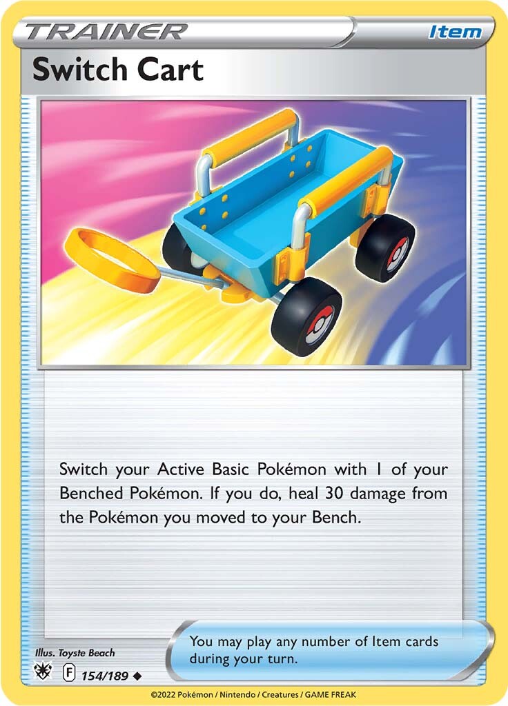 Switch Cart (154/189) [Sword & Shield: Astral Radiance] Pokémon