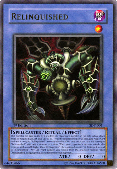 Relinquished [SDP-001] Ultra Rare Yu-Gi-Oh!